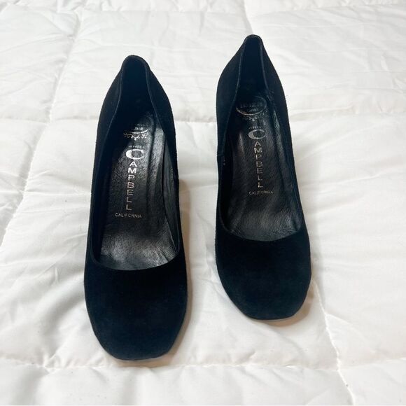 Jeffrey Campbell Black Suede Heels - Picture 4 of 8